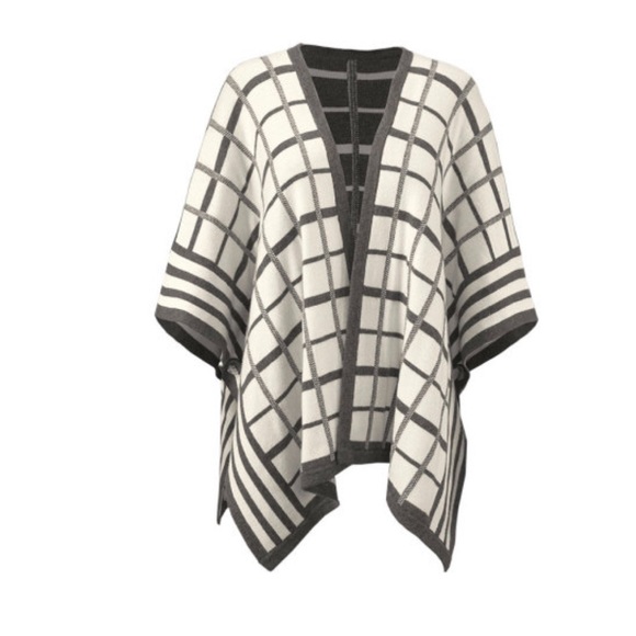 Cabi Grid Print Tower Wrap - Picture 4 of 6